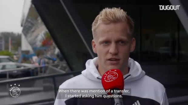 Donny van der Beek looks ahead to joining Manchester United